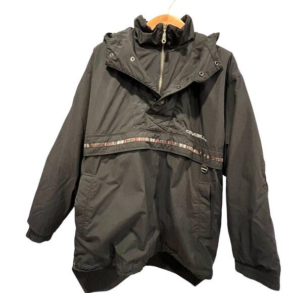 O'Neill Pullover Snowboard Jacket, Black, XL - Picture 1 of 12